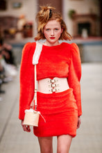 TRIPLE BUCKLE BELT - BLACK LACQUER