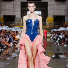 LEATHER BODY BUSTIER