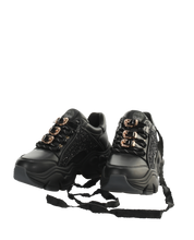 MH x BUFFALO BINARY SNEAKER BLACK GLITTER