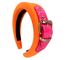 FABIENNE HAIRBAND ORANGE PINK