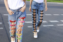 BUCKLE JEANS RAINBOW STRAIGHT