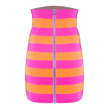 MULTICOLOR GLITTER NEON STRAPSKIRT